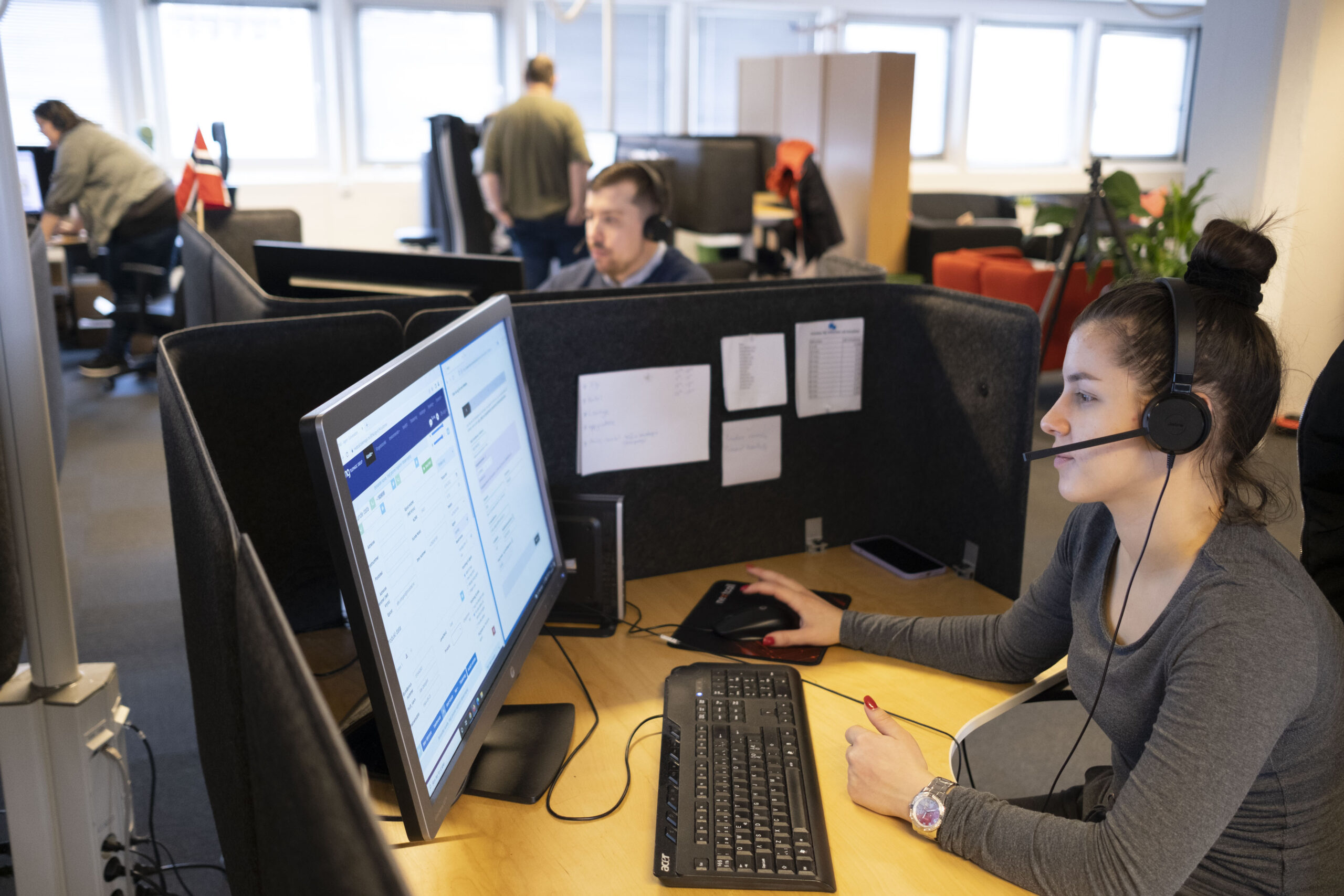 telemarketing og telefonselger